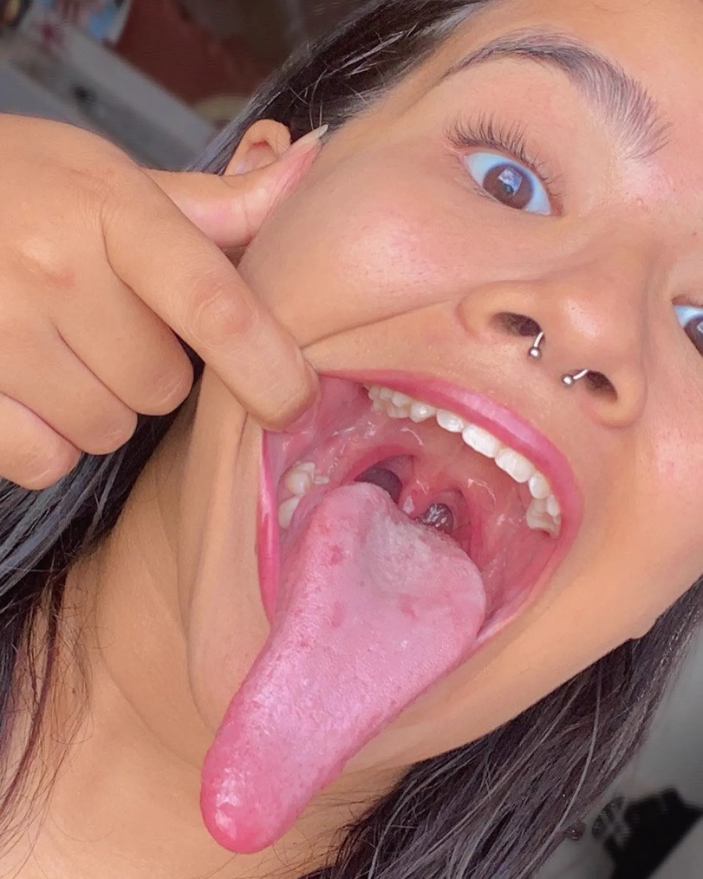 Stefanny Ribeiro A Digital Influencer Rabuda Do Long Tongue - foto 69
