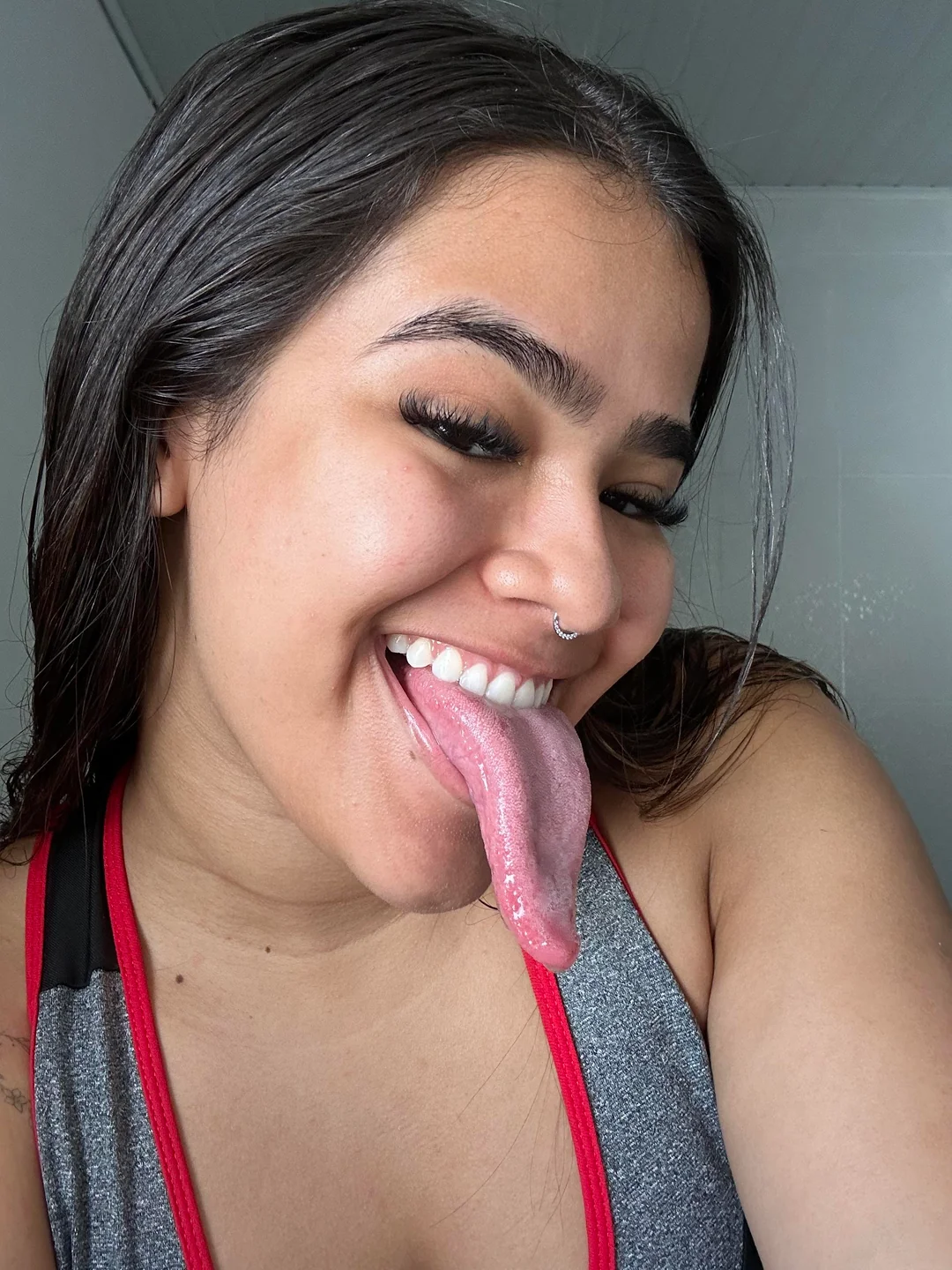 Stefanny Ribeiro A Digital Influencer Rabuda Do Long Tongue - foto 127