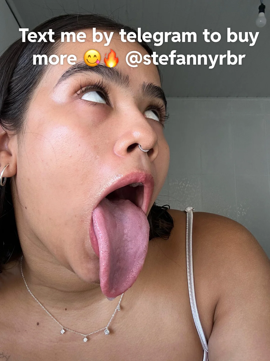 Stefanny Ribeiro A Digital Influencer Rabuda Do Long Tongue - foto 136