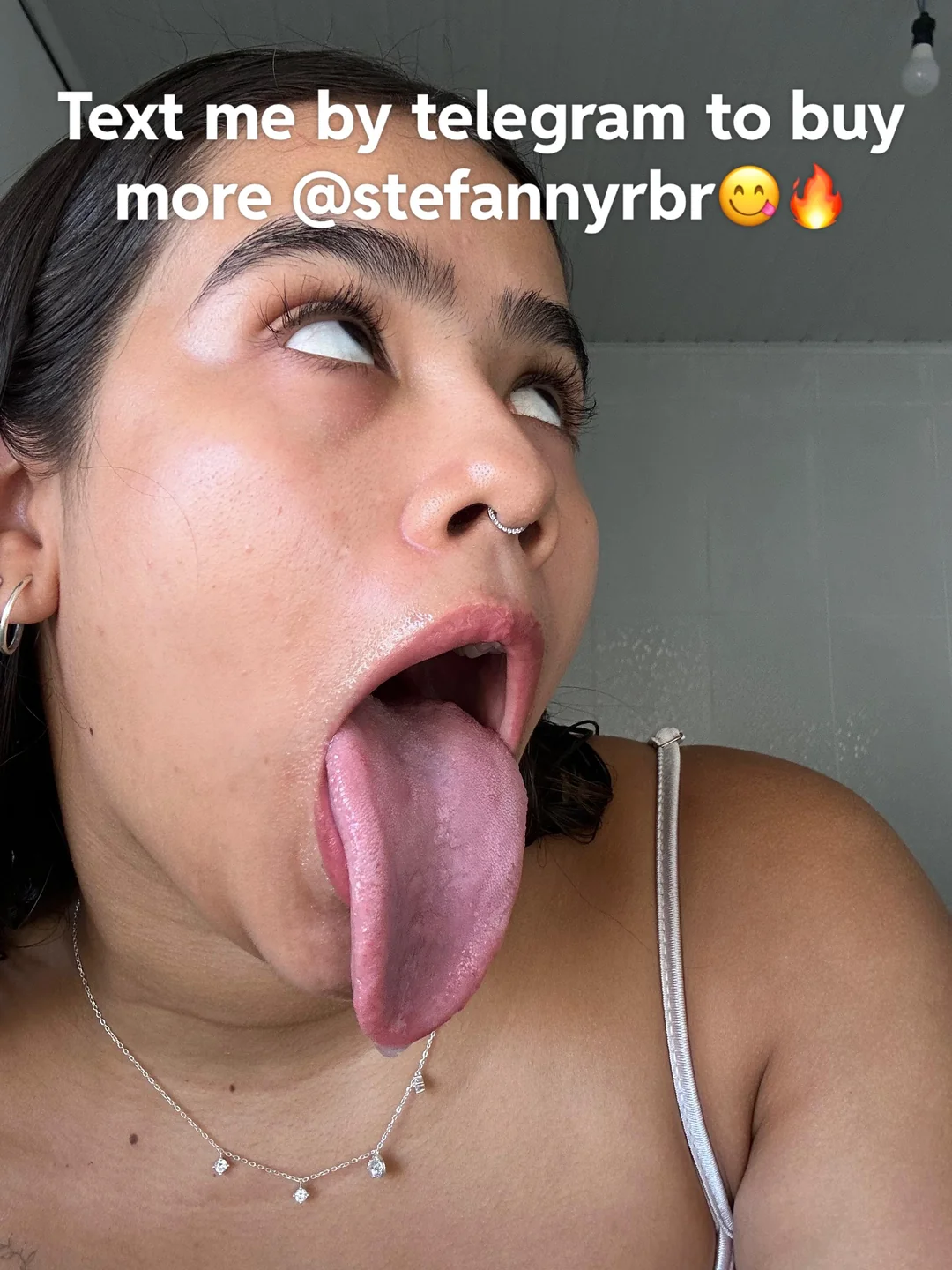 Stefanny Ribeiro A Digital Influencer Rabuda Do Long Tongue - foto 147