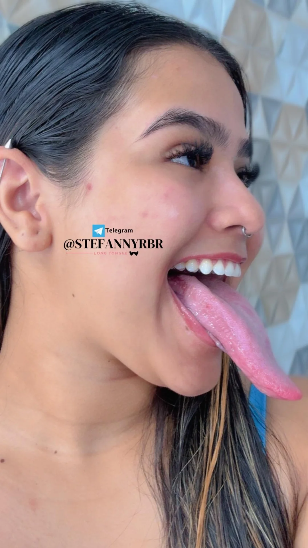 Stefanny Ribeiro A Digital Influencer Rabuda Do Long Tongue - foto 150