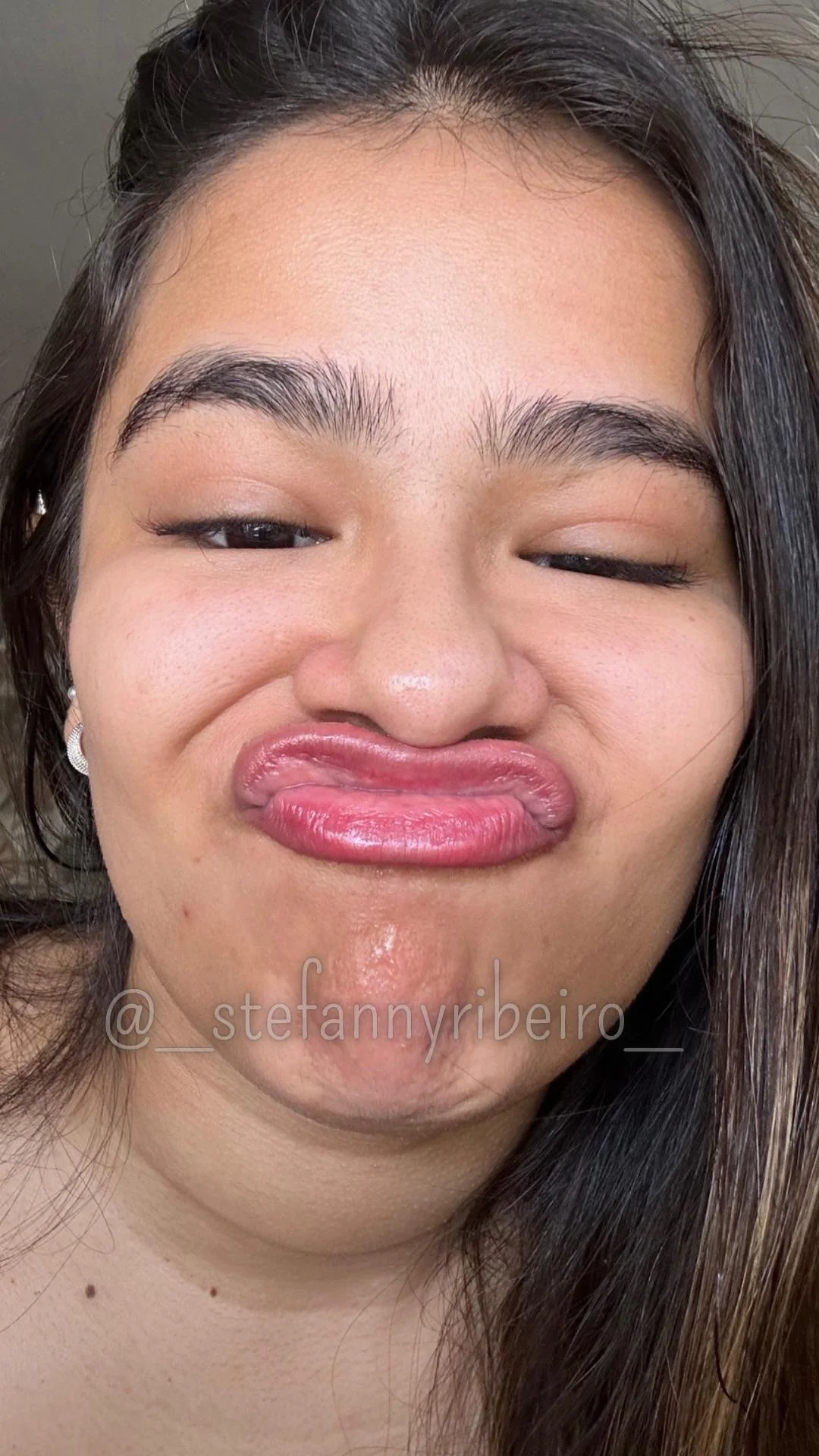 Stefanny Ribeiro A Digital Influencer Rabuda Do Long Tongue - foto 174